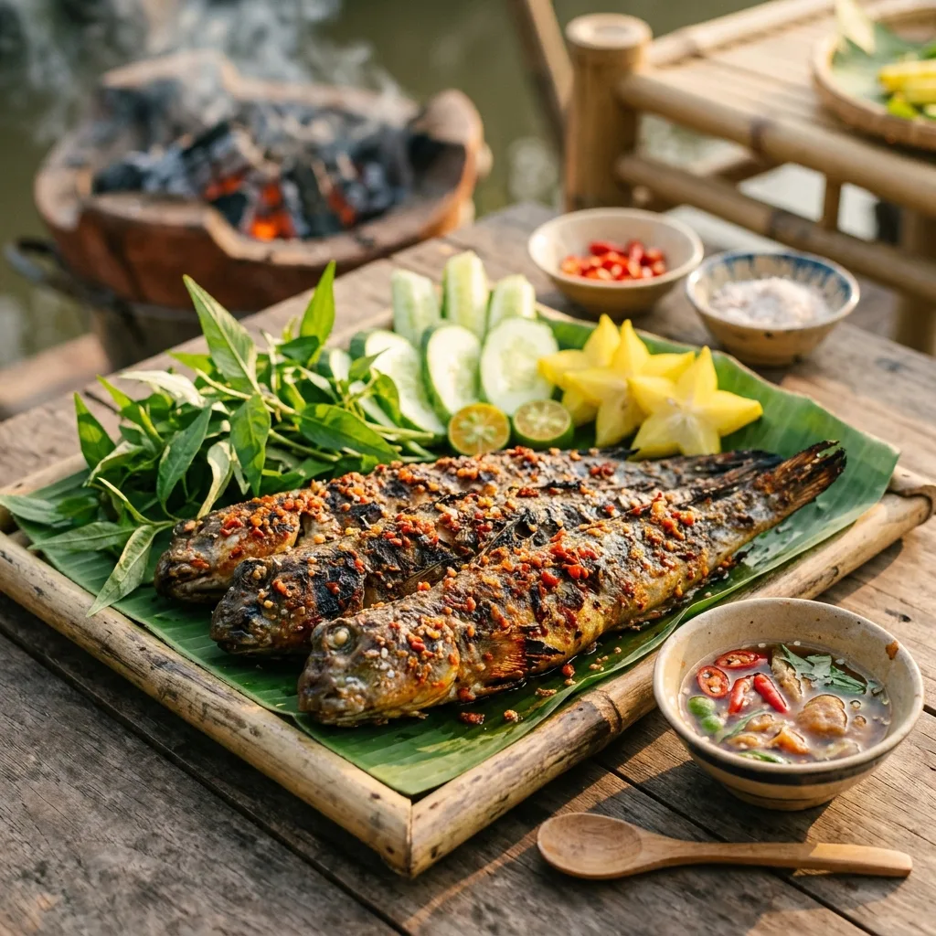 Cá thòi lòi nướng