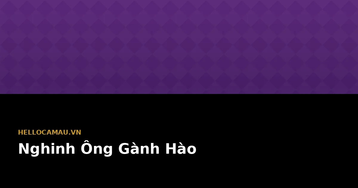 Lễ hội Nghinh Ông Gành Hào