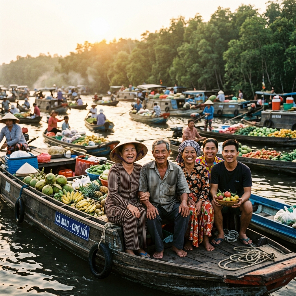Gỏi Hoa Mua Tím — Hương Sắc Dân Dã Đất Phương Nam